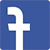 Image of Facebook social media icon.